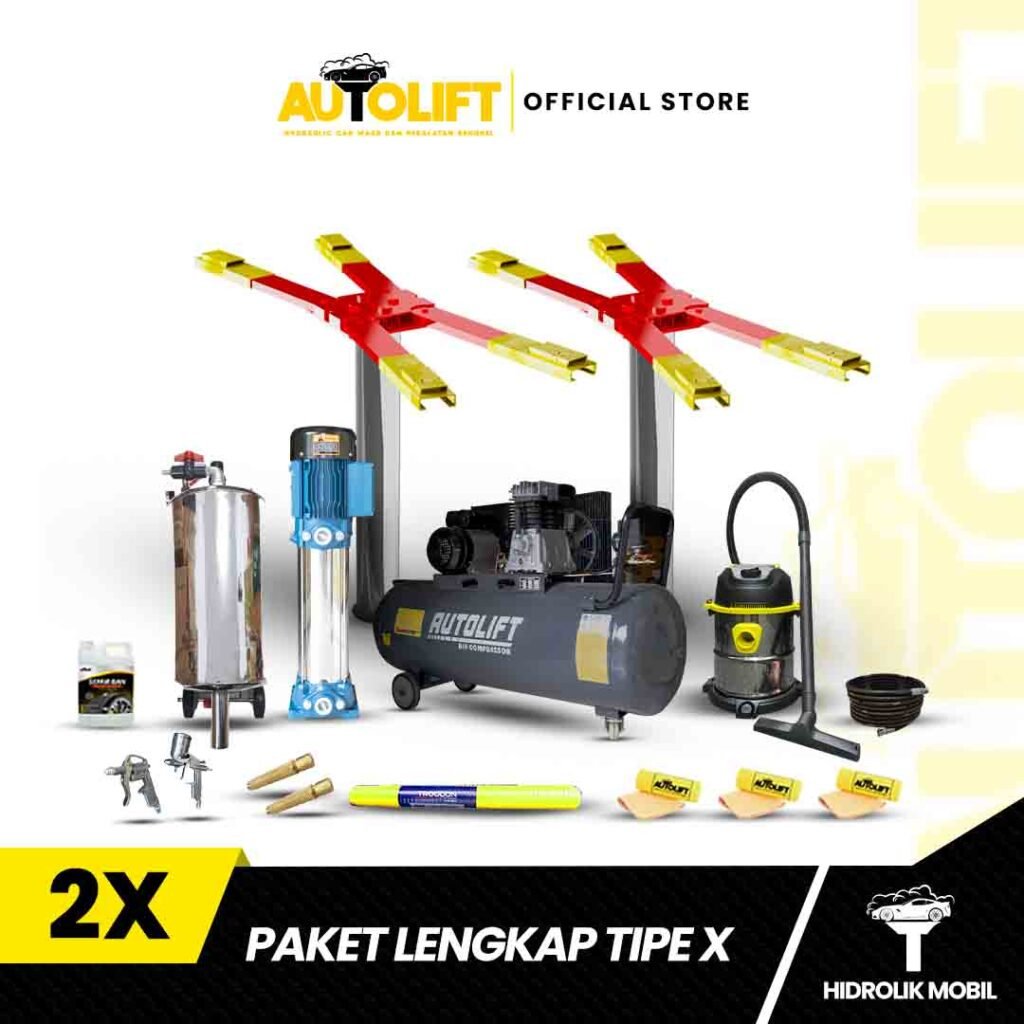 paket hidrolik cuci mobil