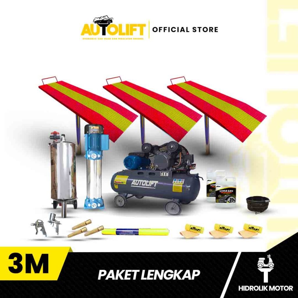 paket usaha cuci motor