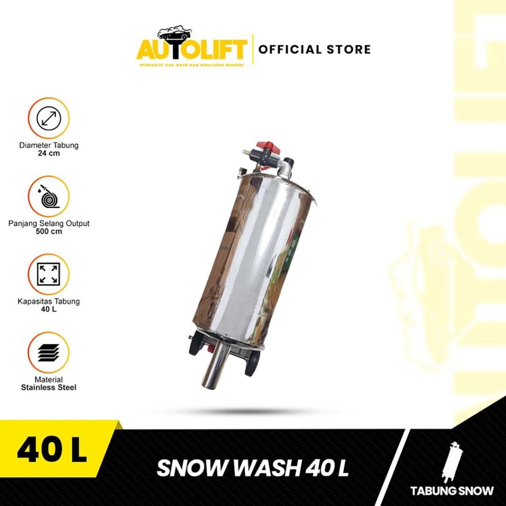 tabung snow wash 40 l