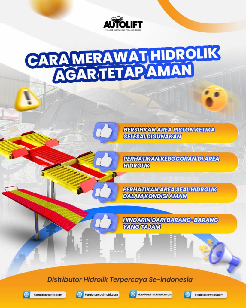 7 tips merawat hidrolik cuci mobil