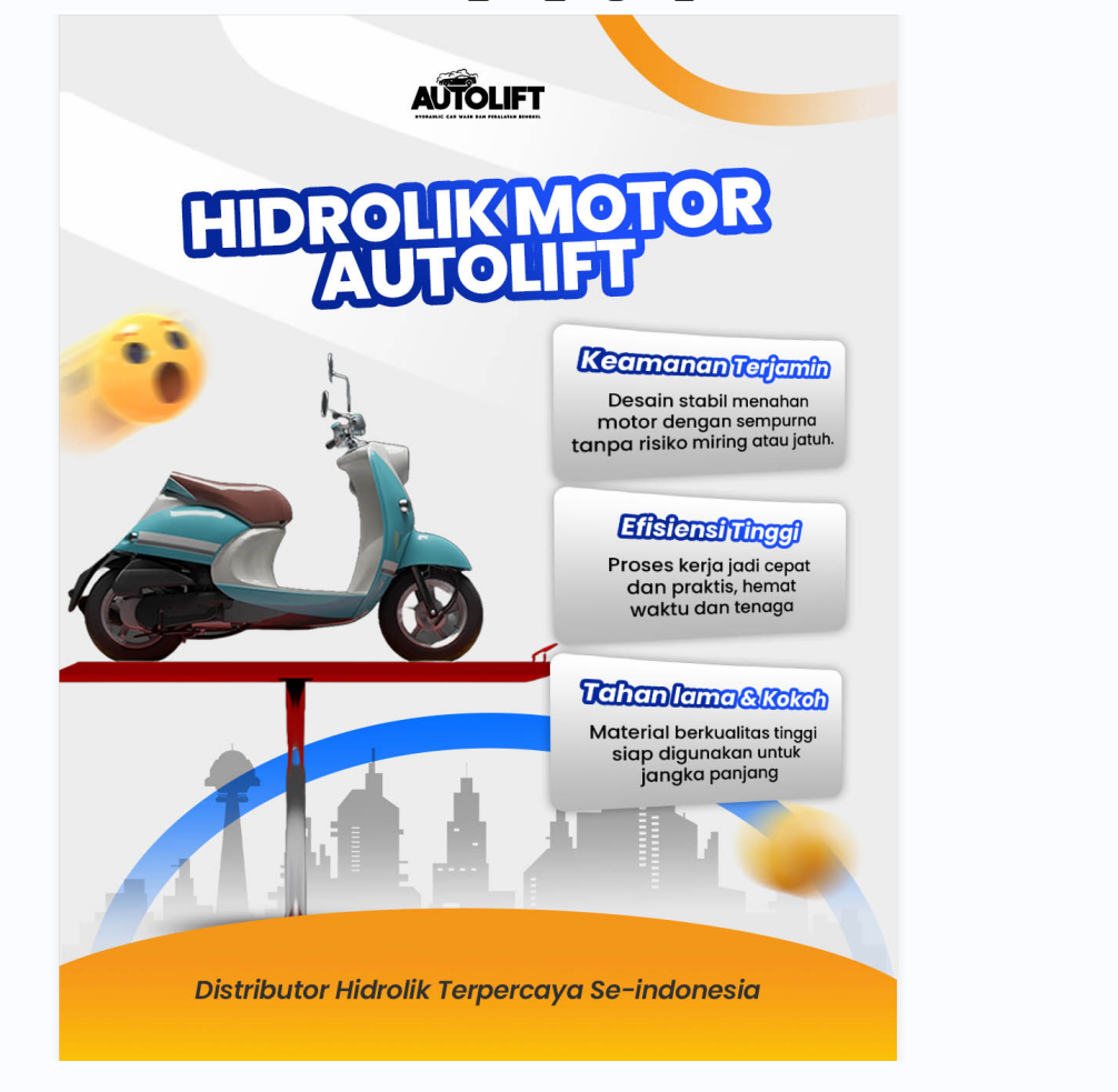 tips memilih hidrolik motor berkualitas untuk bisnis cuci motor
