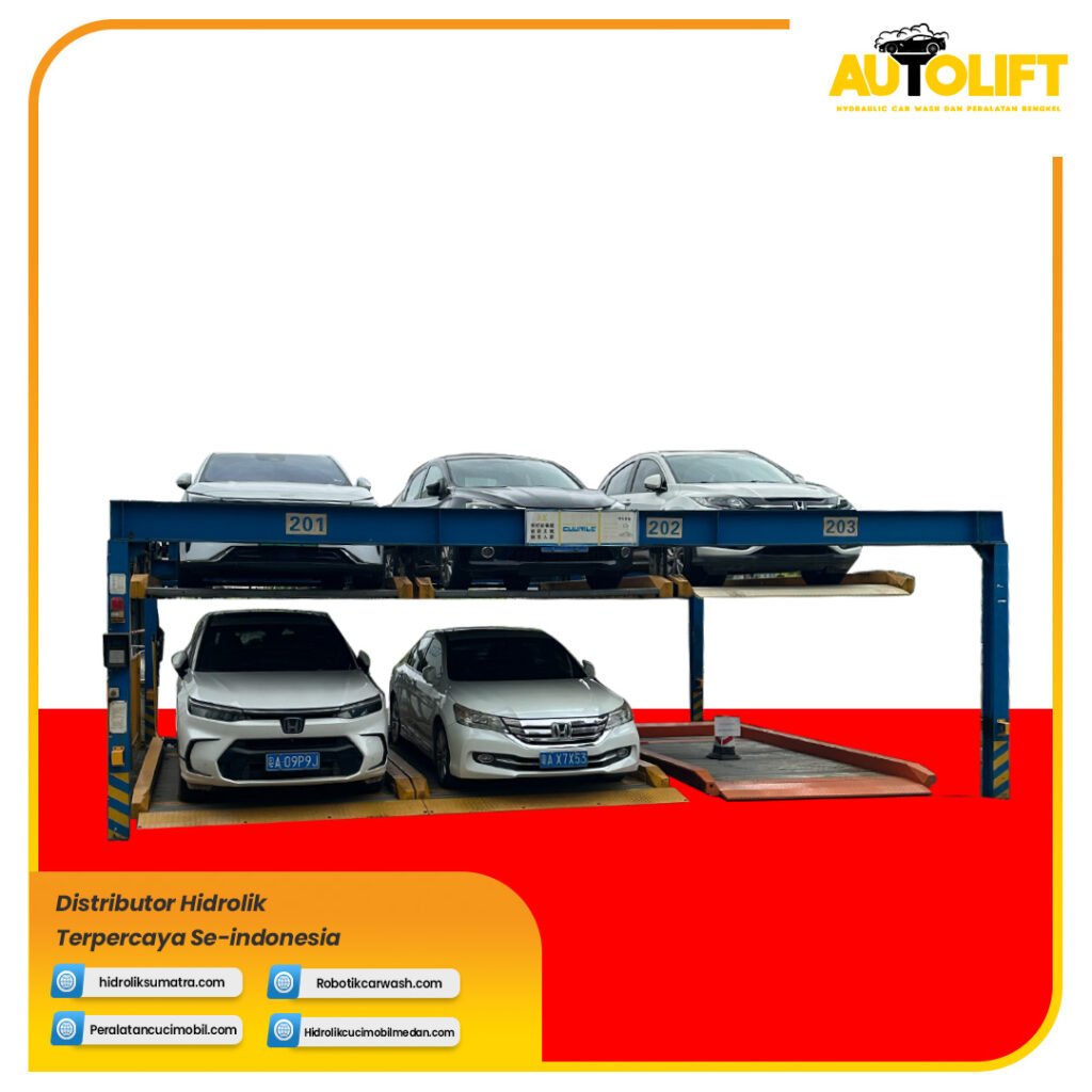 Lift Parkir 6 mobil : solusi modern untuk lahan parkir terbatas