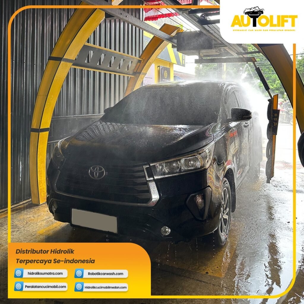 teknologi robotic carwash terbaru yang mengubah bisnis cuci mobil