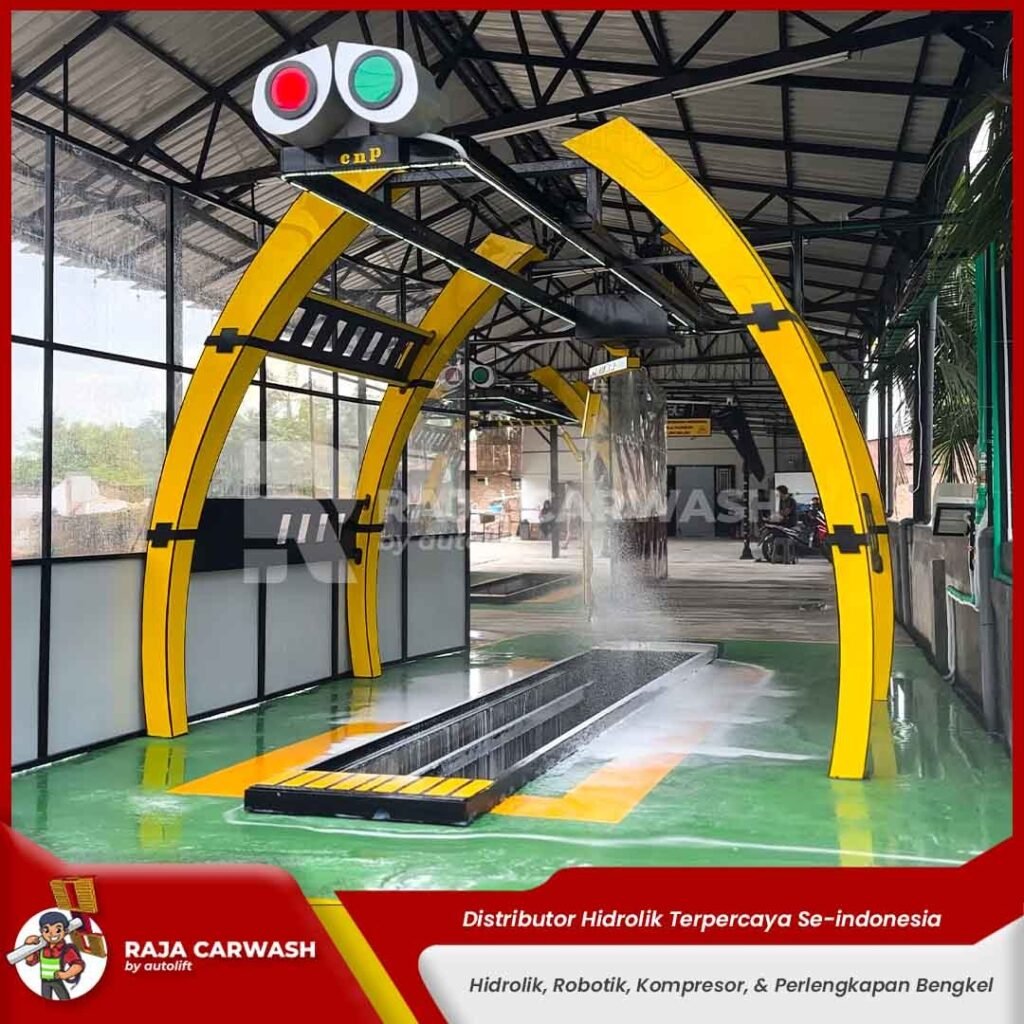 Bangun Bisnis Carwash Modern dengan Teknologi Robotic 