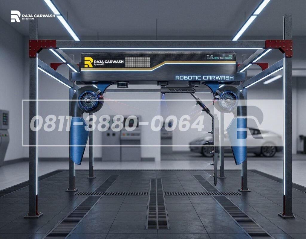 Paket Robotic Carwash Lengkap untuk Buka Usaha Cuci Mobil Modern